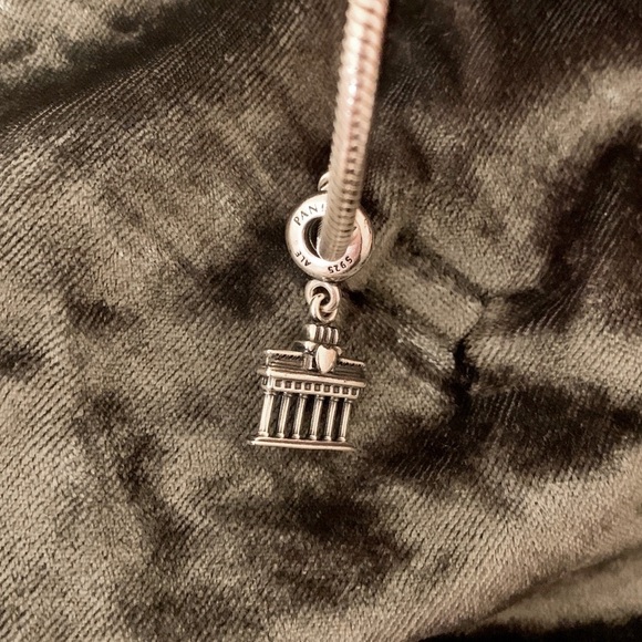 SALE! PANDORA Berlin Brandenburg Gate Dangle Charm Silver - Picture 6 of 13